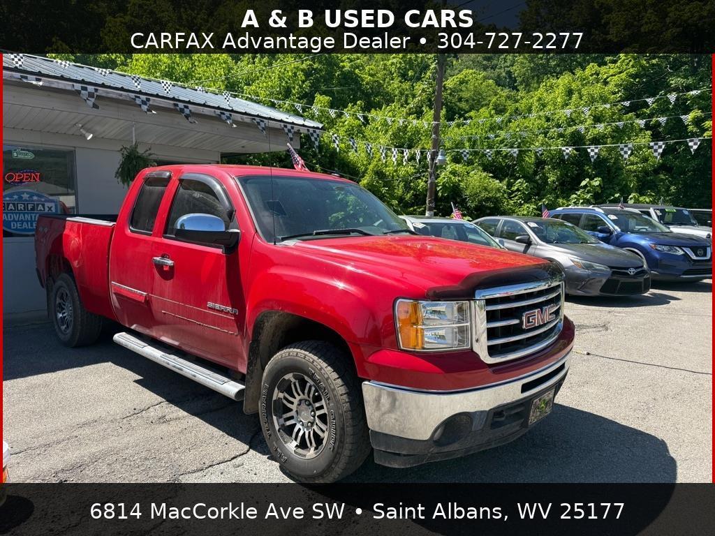 GMC Sierra 1500 4WD Ext Cab 143.5" SLE 2013