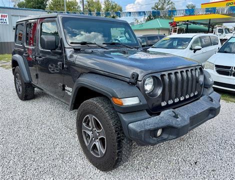 2019 Jeep Wrangler Unlimited Sport S 4x4