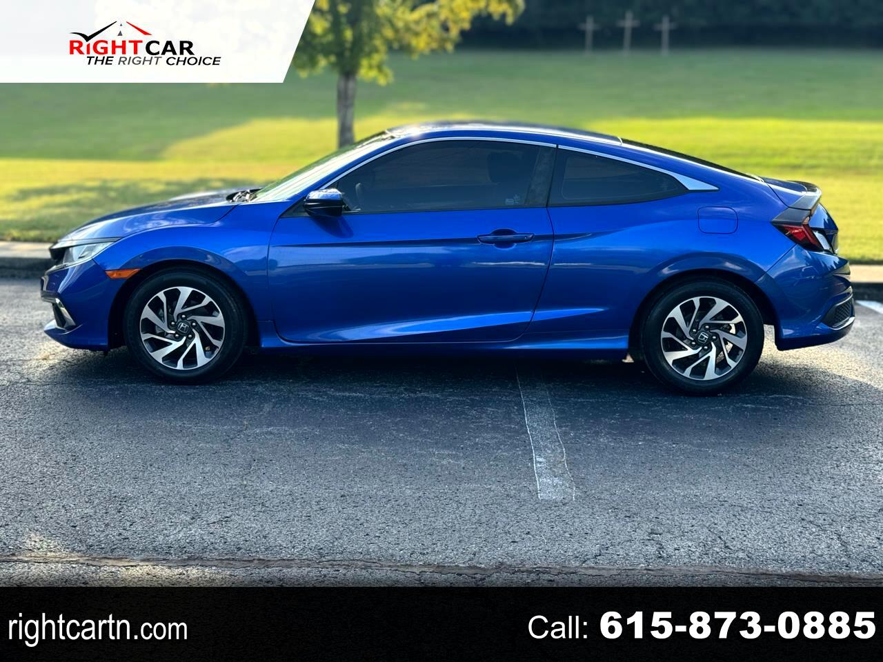 Honda Civic LX Coupe CVT 2019