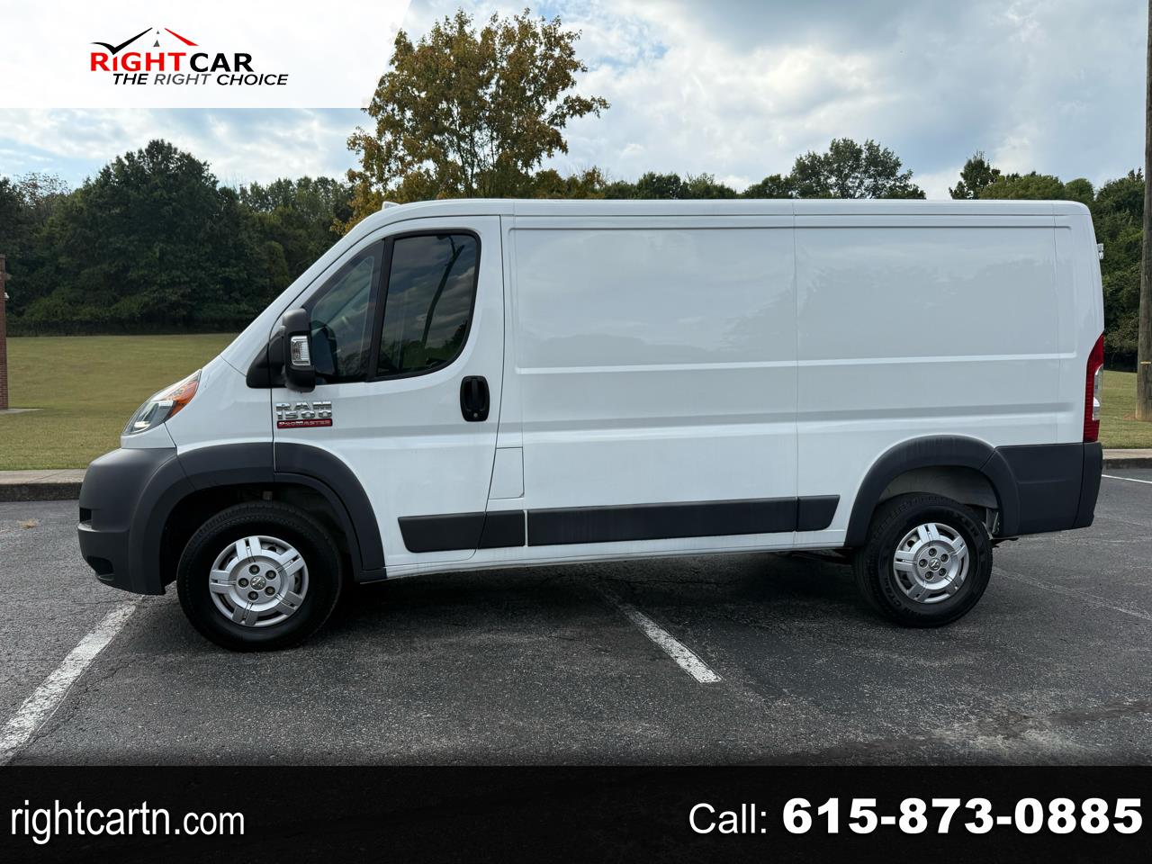 RAM Promaster 1500 Low Roof Tradesman 136-in. WB 2018