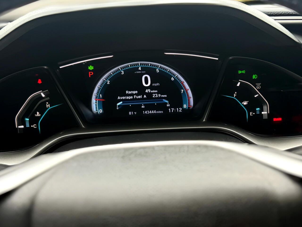 Honda Civic EX-L Sedan CVT 2019