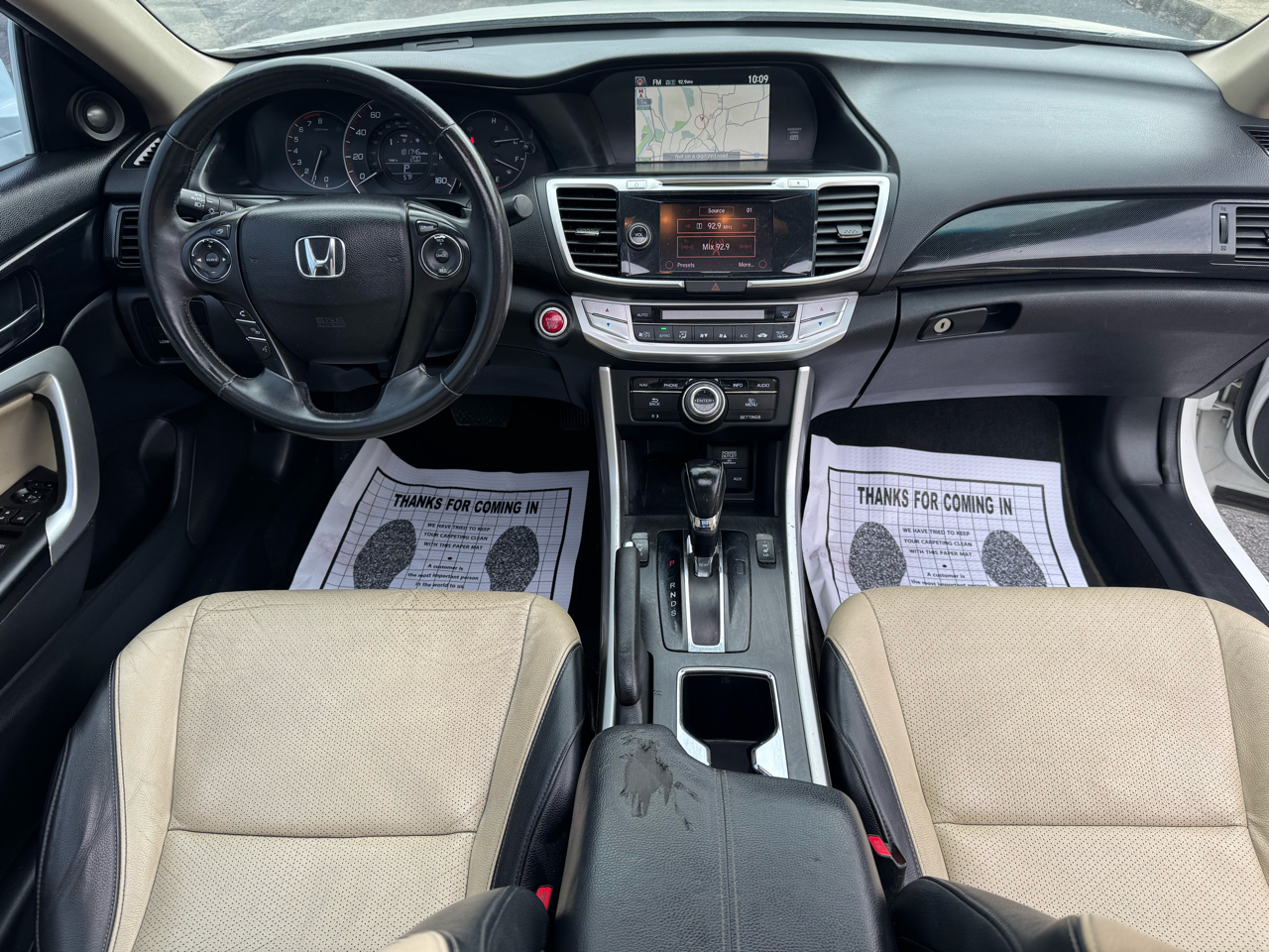 Honda Accord EX-L Coupe CVT 2013