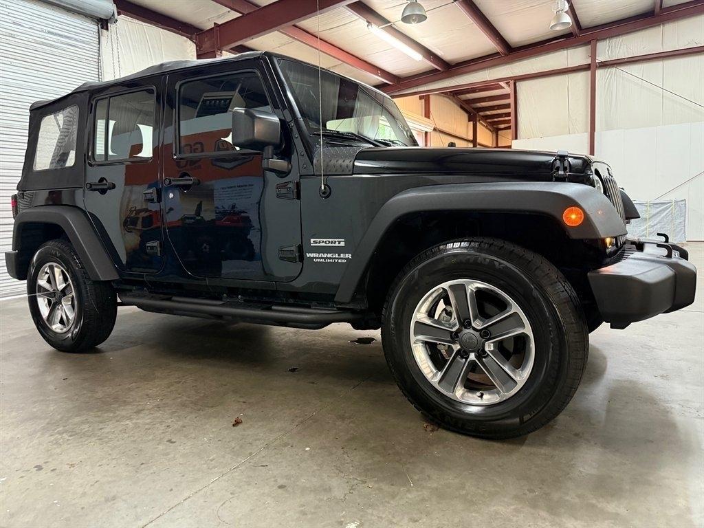 Used 2016 Jeep Wrangler Unlimited Sport with VIN 1C4BJWDG5GL335389 for sale in Dawsonville, GA