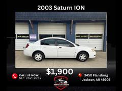 2003 Saturn ION  2003 Saturn ION