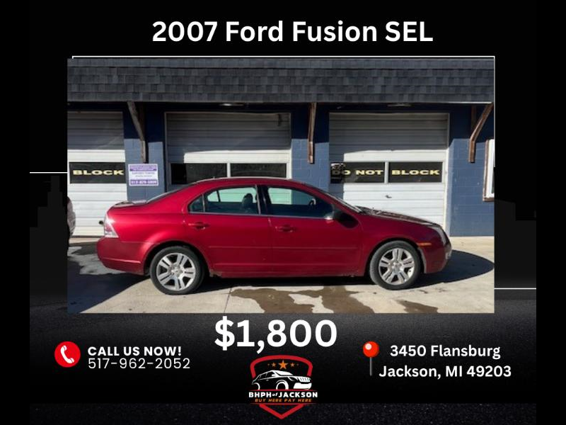 Ford Fusion V6 SEL 2007