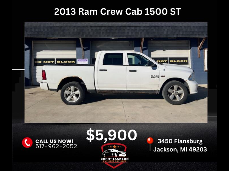 RAM 1500 Tradesman Crew Cab SWB 4WD 2013