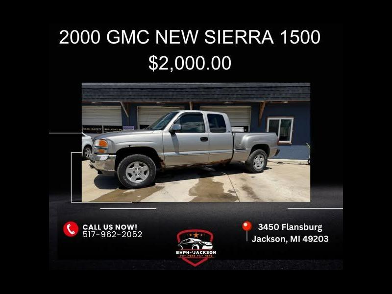 2000 GMC Sierra 1500 SLE Ext. Cab 4-Door Long Bed 4WD