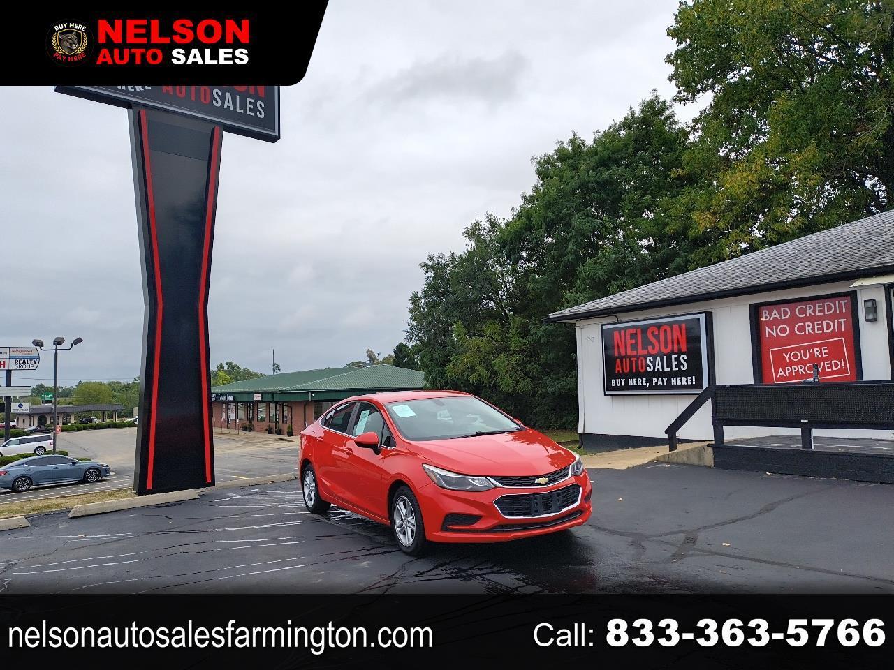 2018 Chevrolet Cruze LT Auto