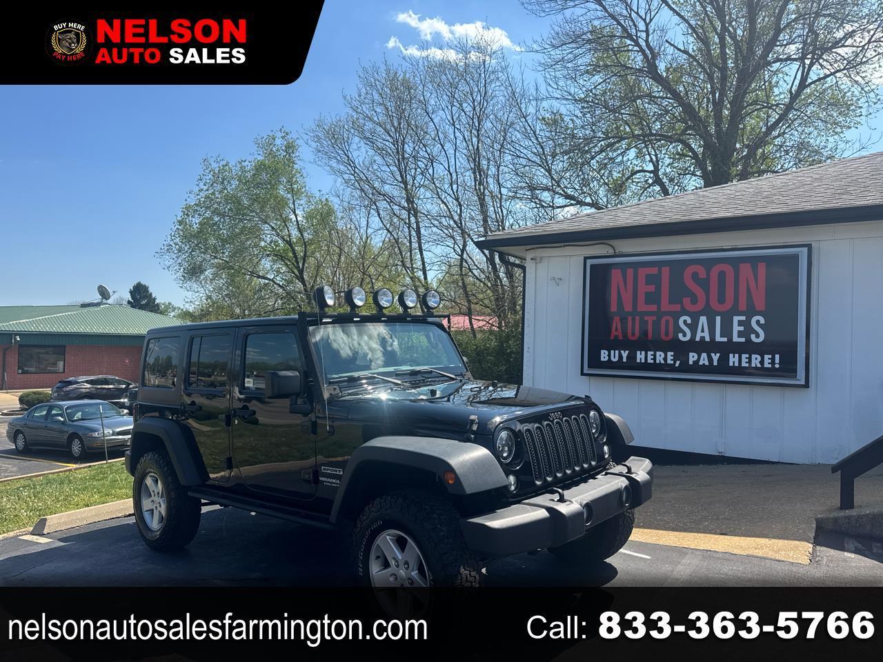 2015 Jeep Wrangler Unlimited Sport 4WD