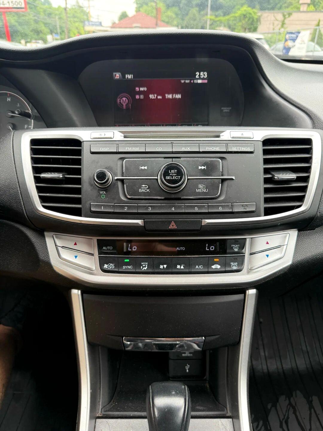 Honda Accord Sport Sedan CVT 2015