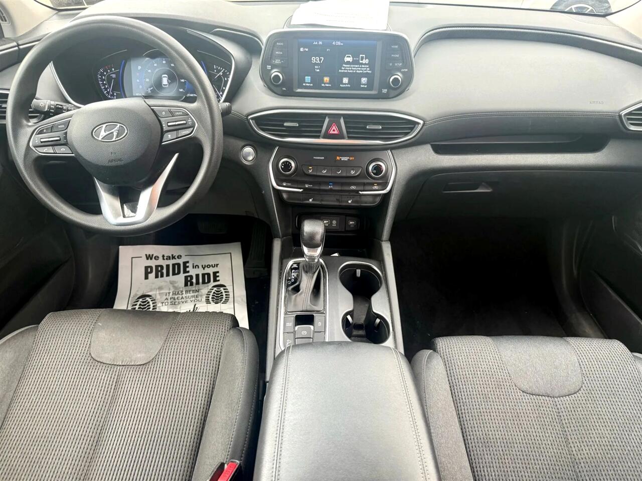Hyundai Santa Fe SEL 2.4 AWD 2019