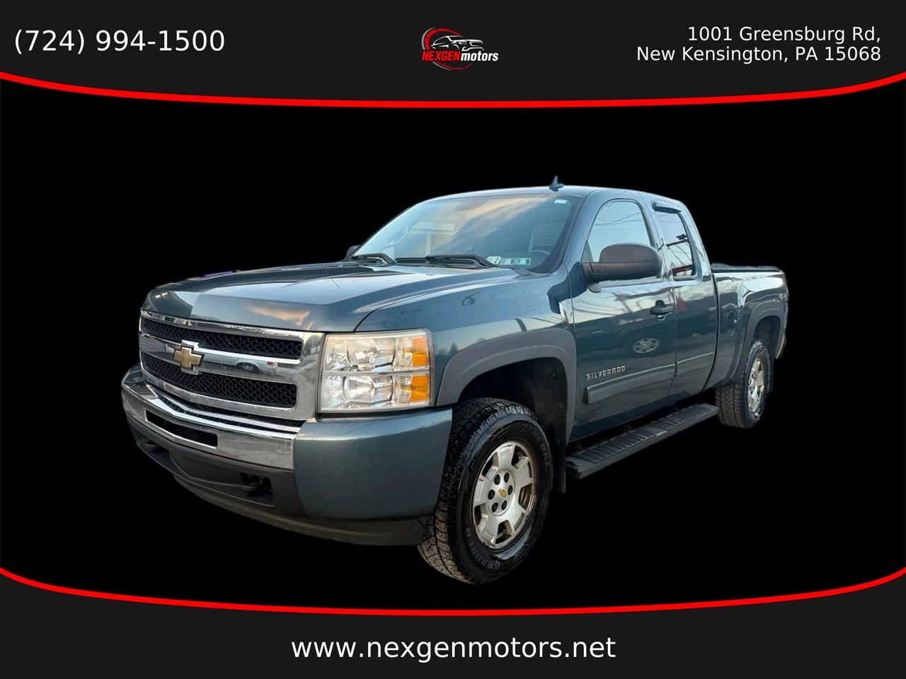 2010 Chevrolet Silverado 1500 LT1 Extended Cab 4WD