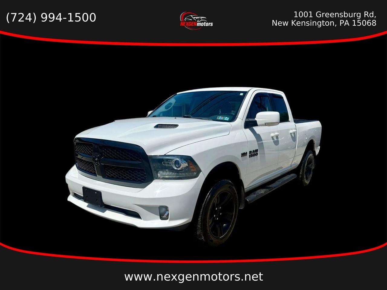 2018 RAM 1500 Sport Quad Cab 4WD