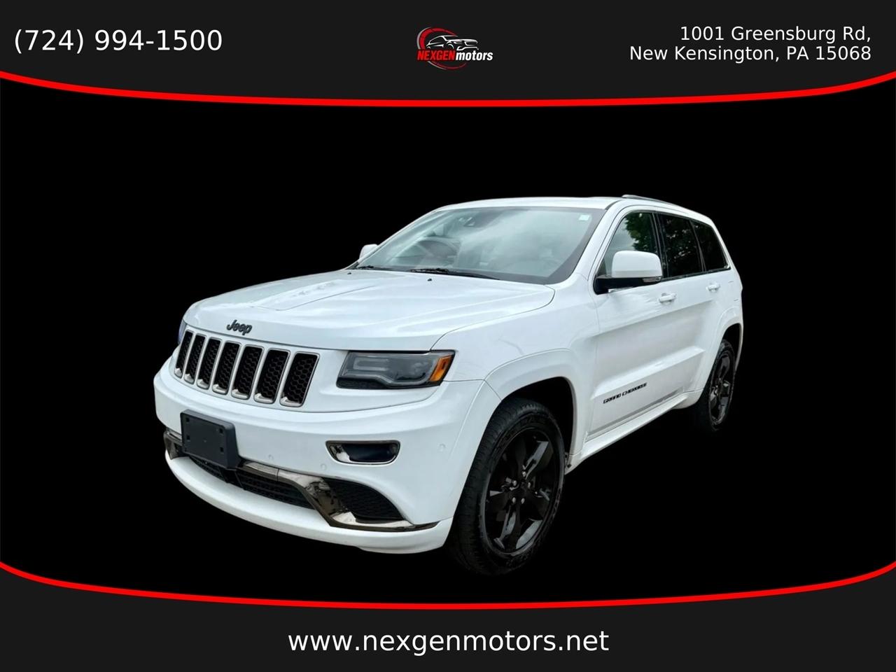 2015 Jeep Grand Cherokee Overland 4WD