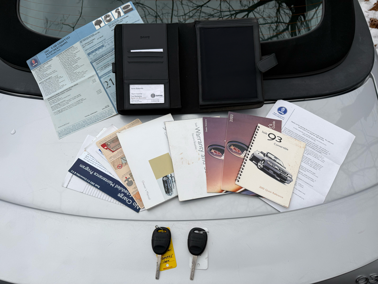 Saab 9-3 SE Convertible 2003