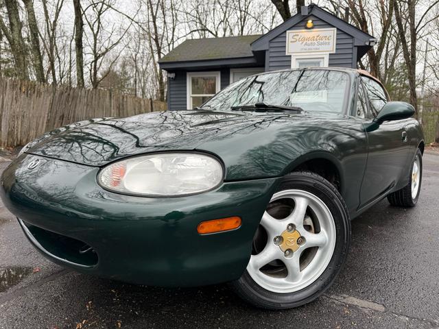 Green 1999 Mazda MX-5 Miata 10th Anniversary Convertible Rear-Wheel Drive Manual