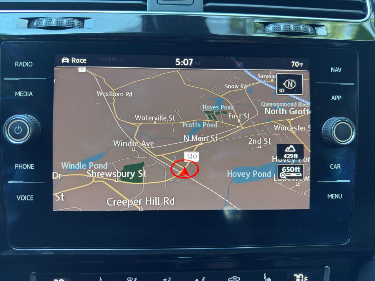 Volkswagen Golf R DCS and Navigation 7A 2018