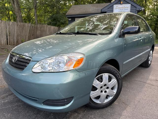 Green 2005 Toyota Corolla LE Sedan Front-Wheel Drive Automatic