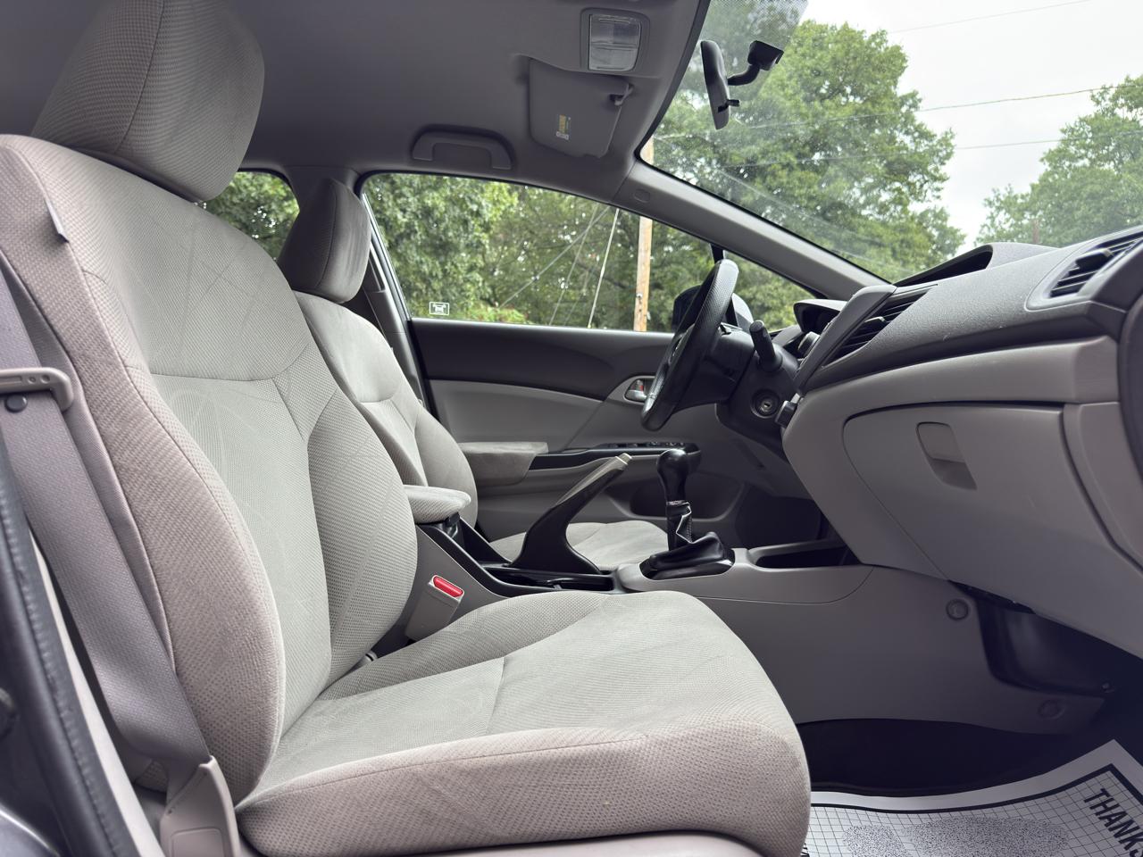 Honda Civic LX Sedan 5-Speed MT 2012
