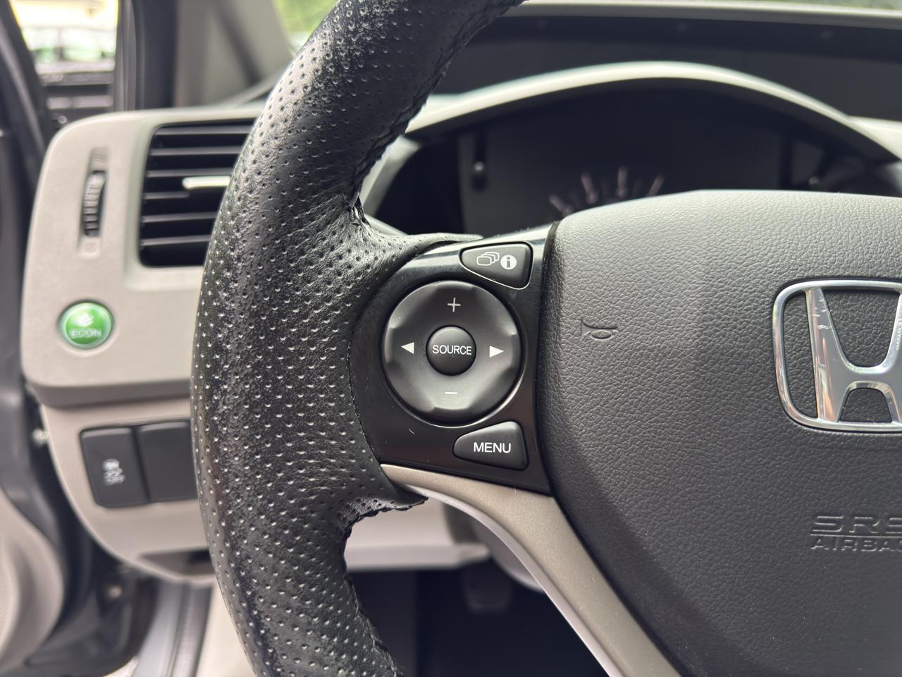 Honda Civic LX Sedan 5-Speed MT 2012