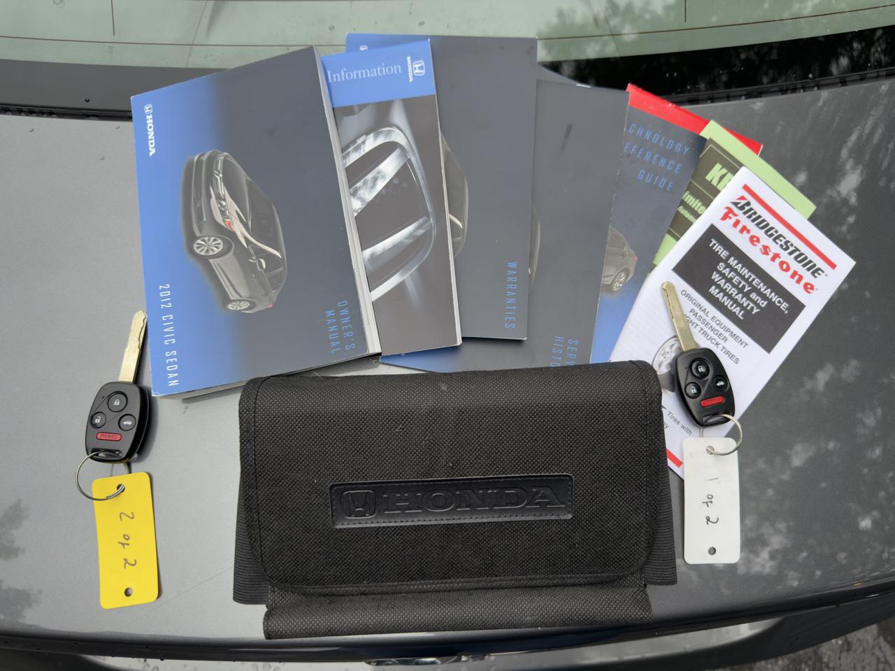 Honda Civic LX Sedan 5-Speed MT 2012