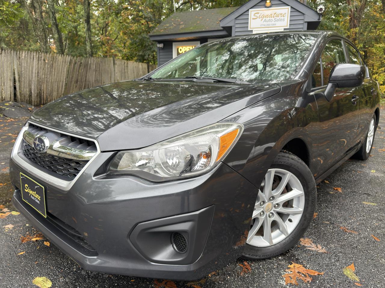 Subaru Impreza Premium 4-Door w/All Weather Package 2012