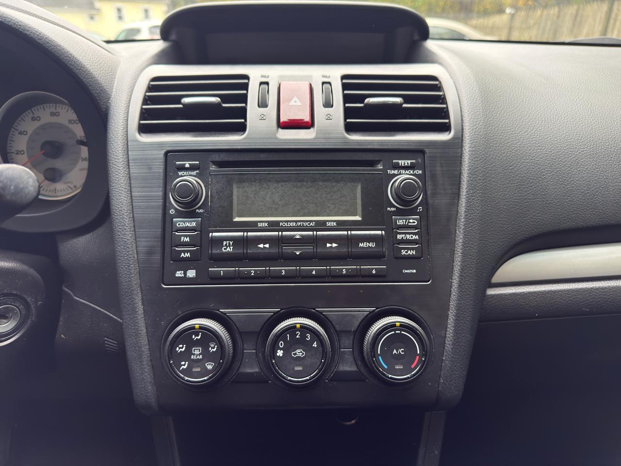 Subaru Impreza Premium 4-Door w/All Weather Package 2012