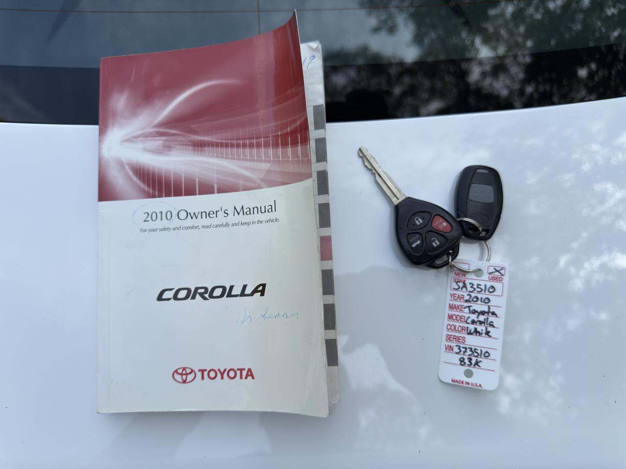 Toyota Corolla S 5-Speed MT 2010