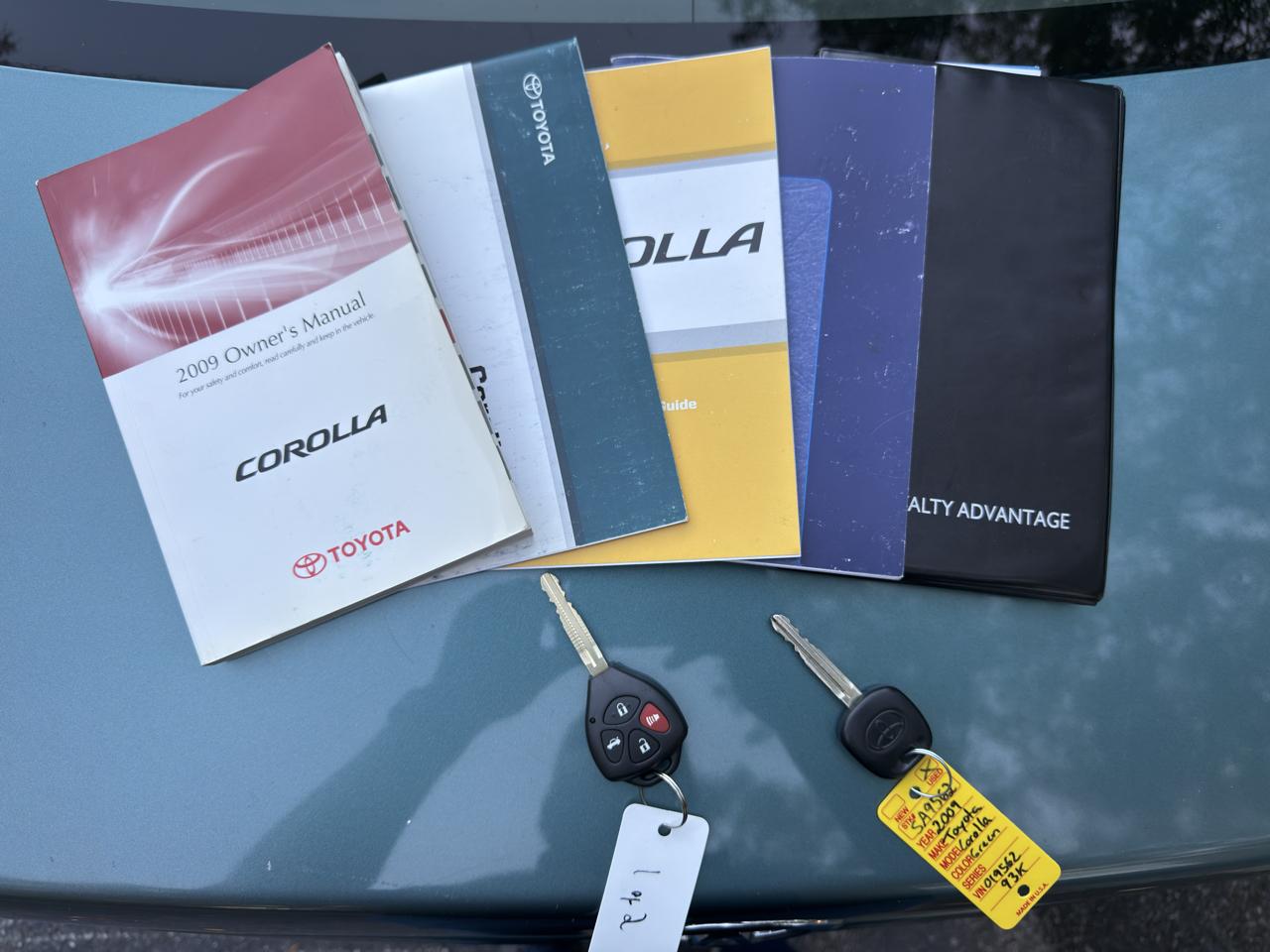 Toyota Corolla LE 4-Speed AT 2009