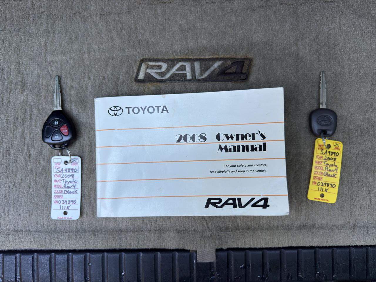 Toyota RAV4 Limited V6 4WD 2008