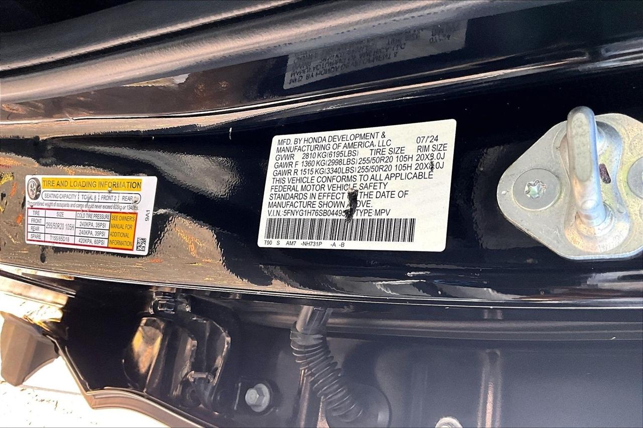 Honda Pilot Touring AWD 2025
