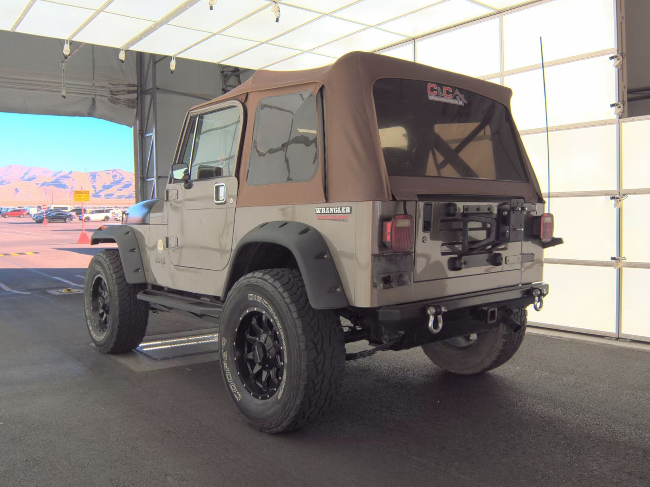 Jeep Wrangler Sahara Soft Top 1990 Jeep Wrangler Sahara Soft Top 1990