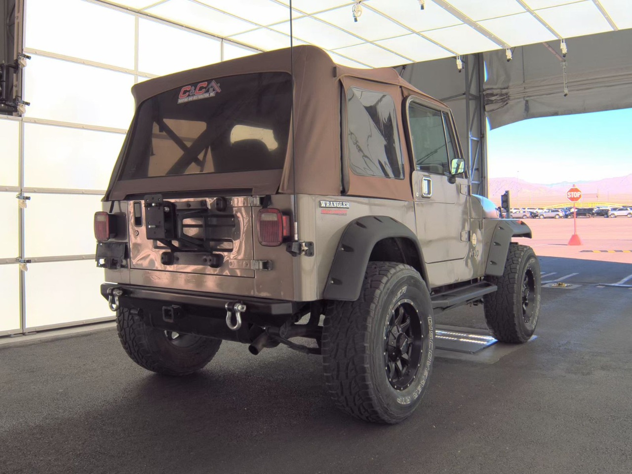 Jeep Wrangler Sahara Soft Top 1990 Jeep Wrangler Sahara Soft Top 1990