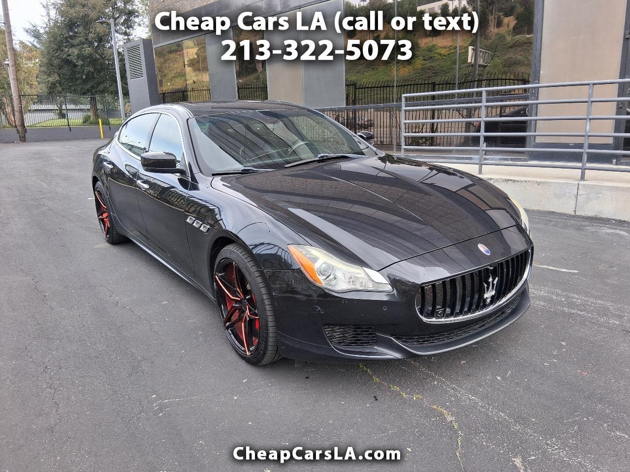 2014 Maserati Quattroporte GTS