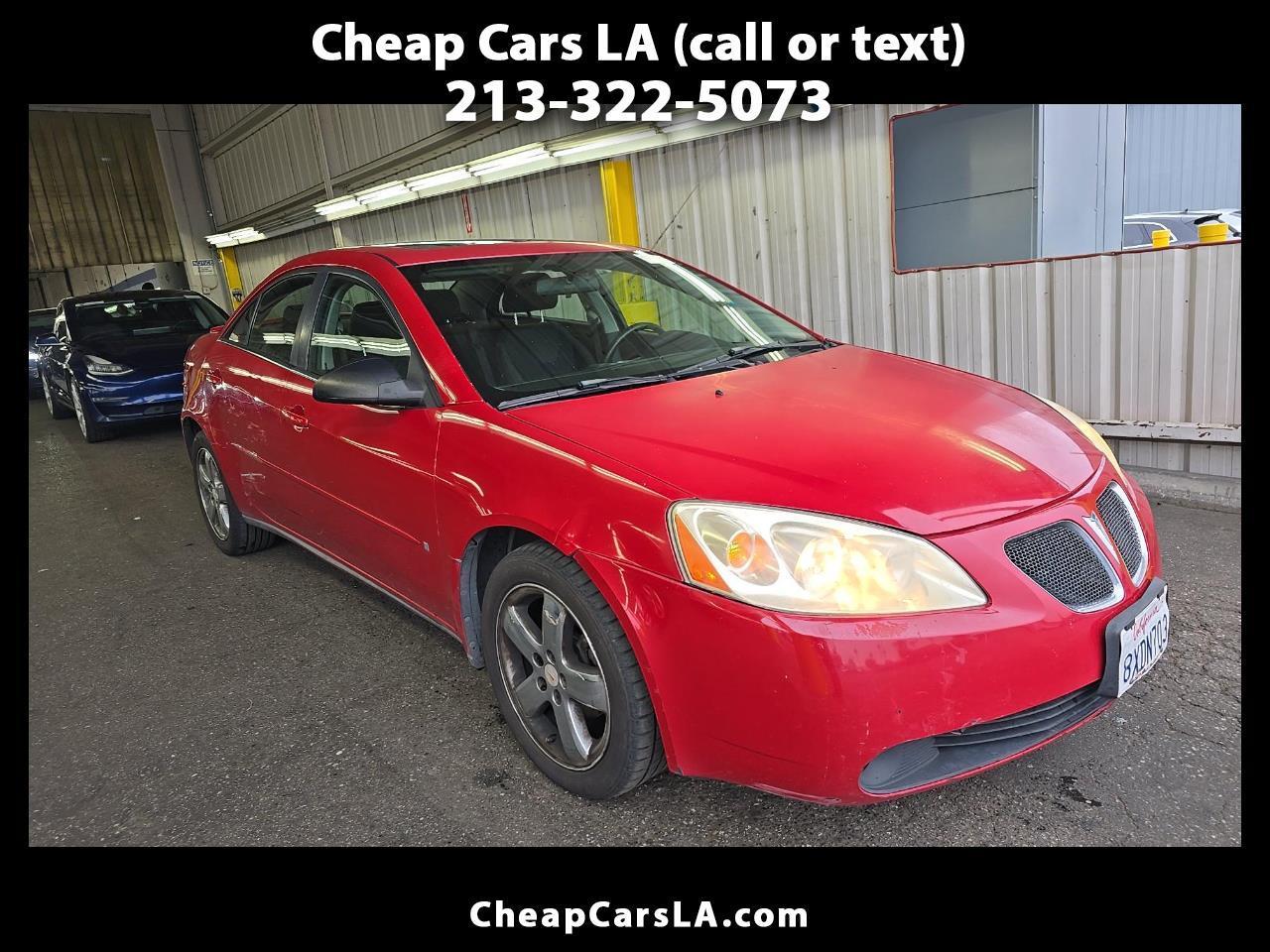 Pontiac G6 GT Sedan 2007