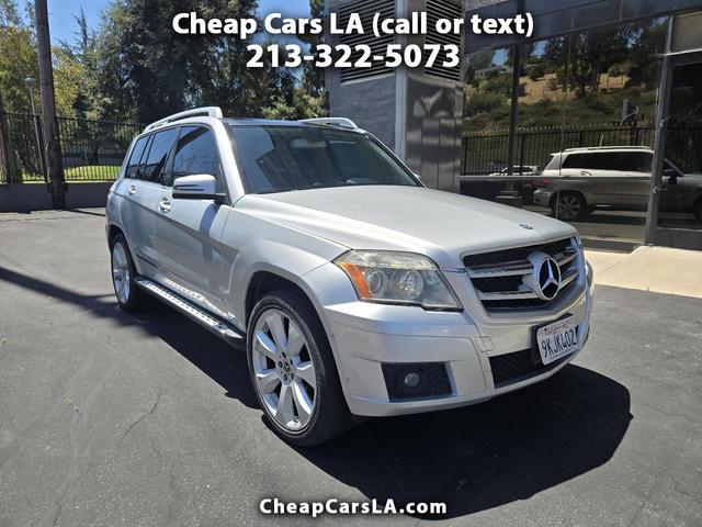 Silver 2010 Mercedes-Benz GLK SUV / Crossover Rear-Wheel Drive Automatic