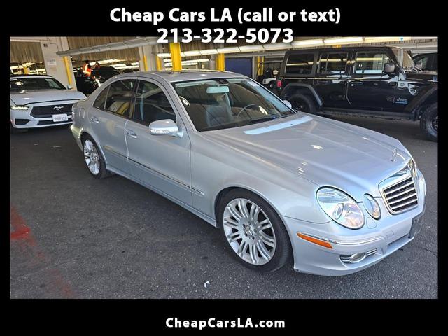 Silver 2008 Mercedes-Benz E-Class Sedan Rear-Wheel Drive Automatic