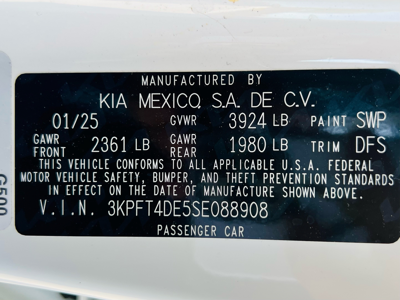 2025 Kia K4 LX photo 26
