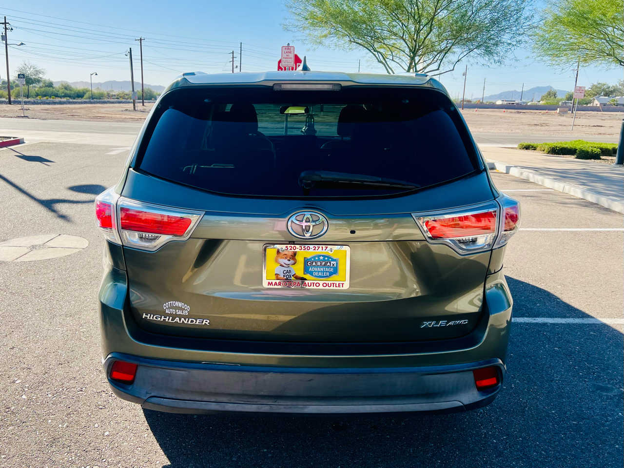 Toyota Highlander XLE AWD V6 2015