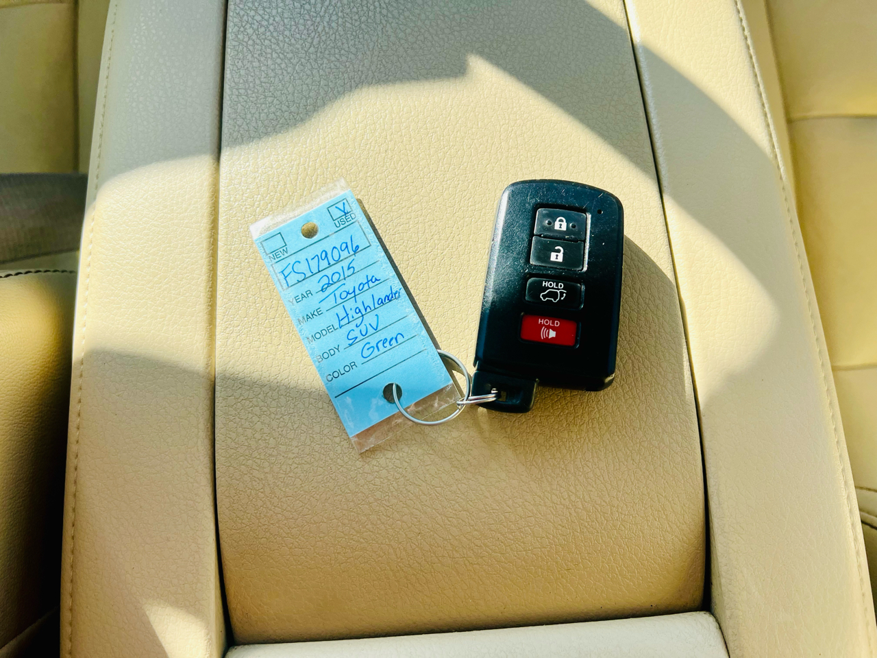 Toyota Highlander XLE AWD V6 2015