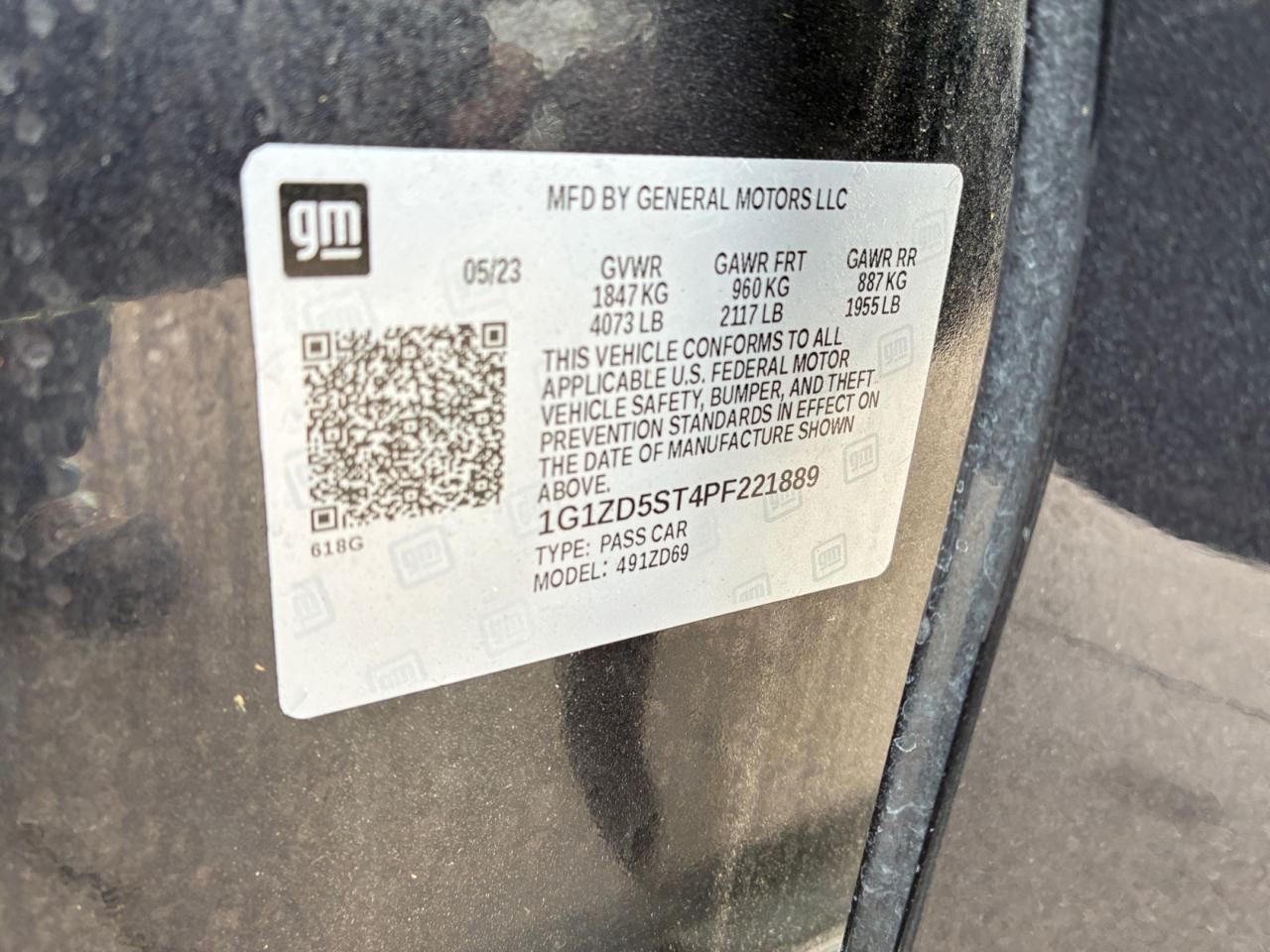 Chevrolet Malibu 1LT 2023