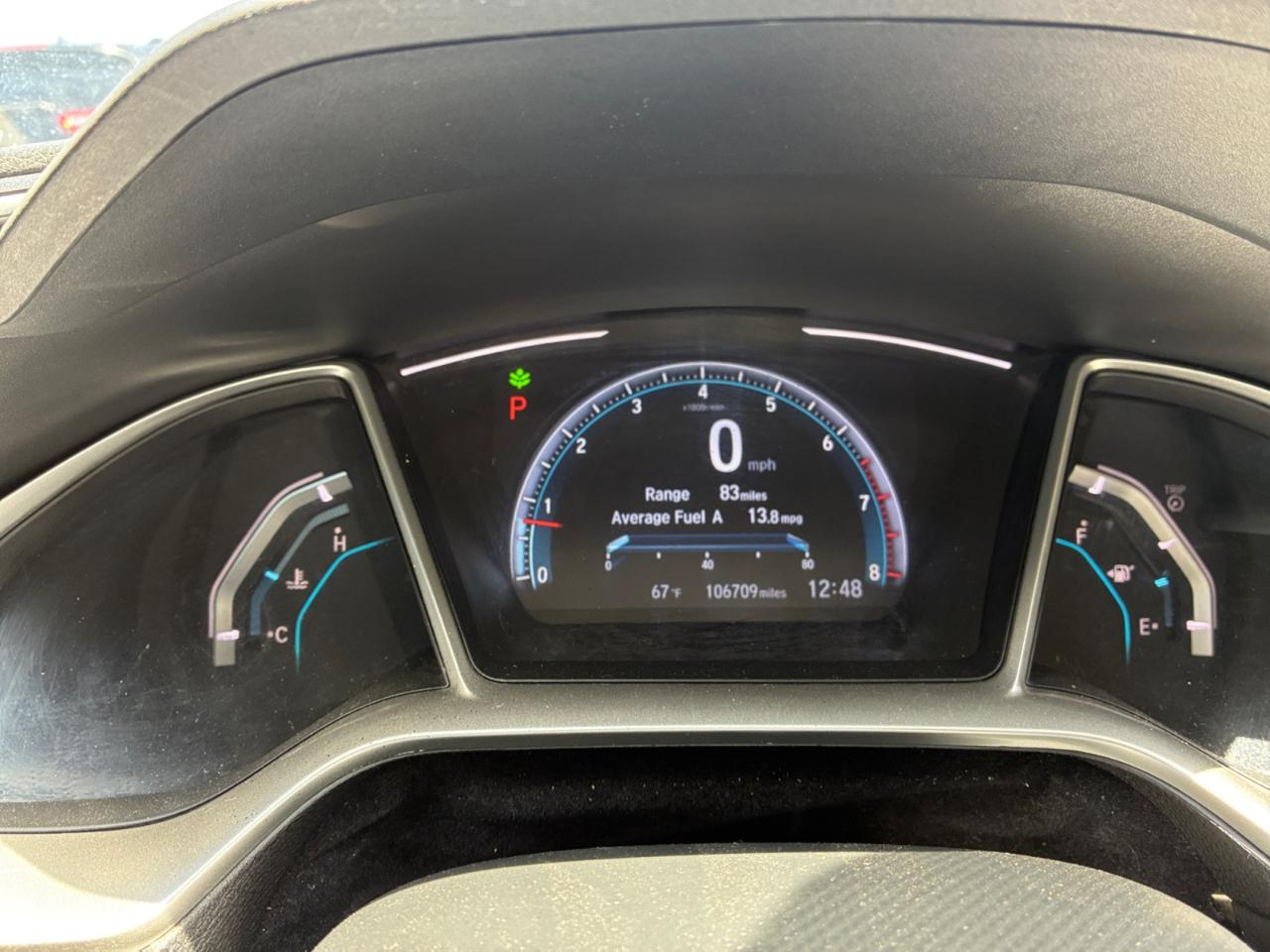 Honda Civic EX-L Sedan CVT 2019