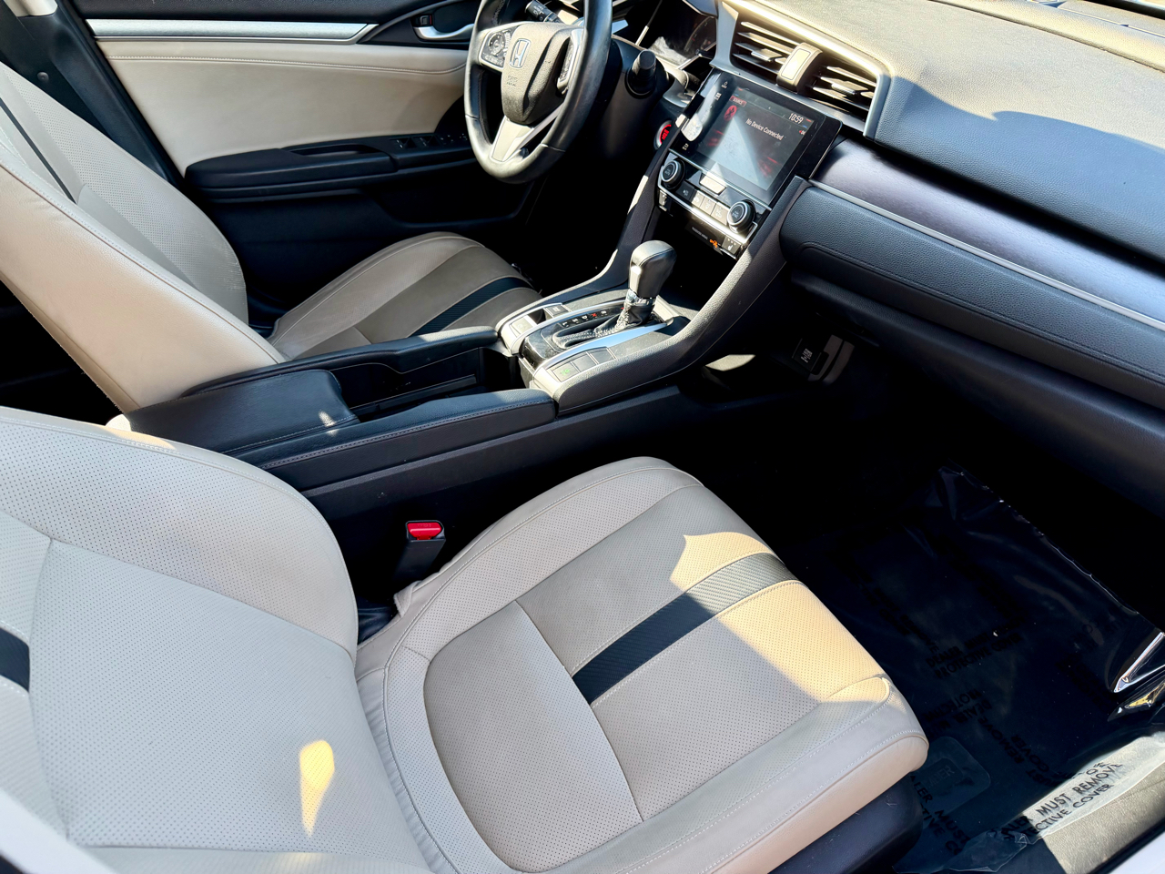 Honda Civic EX-TL Sedan CVT 2018