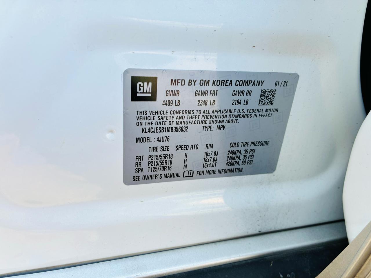 Buick Encore Preferred AWD 2021