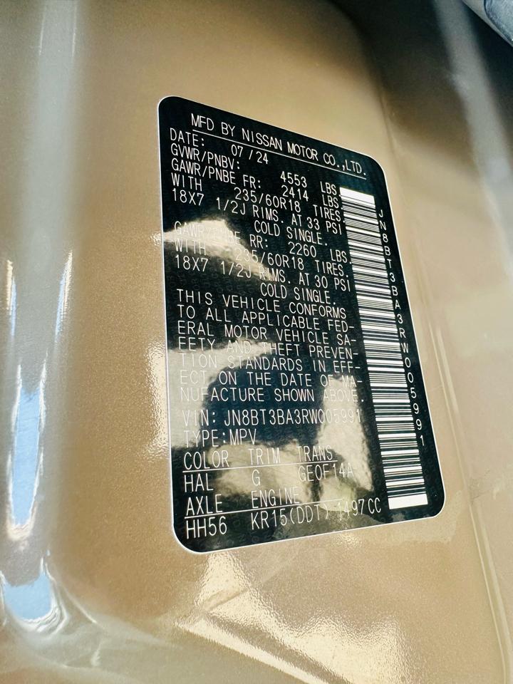 Nissan Rogue SV 2024