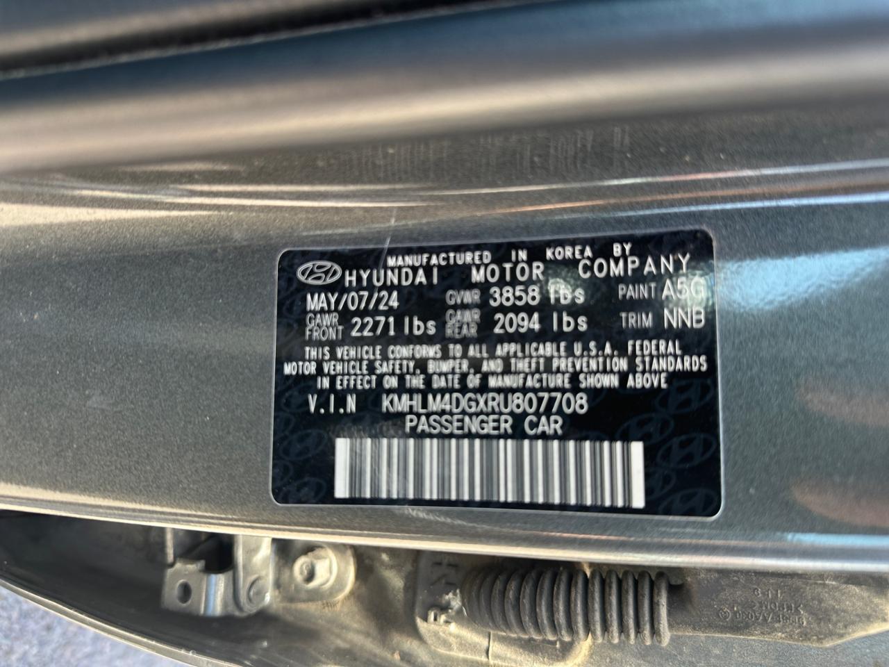 Hyundai Elantra SEL 2024