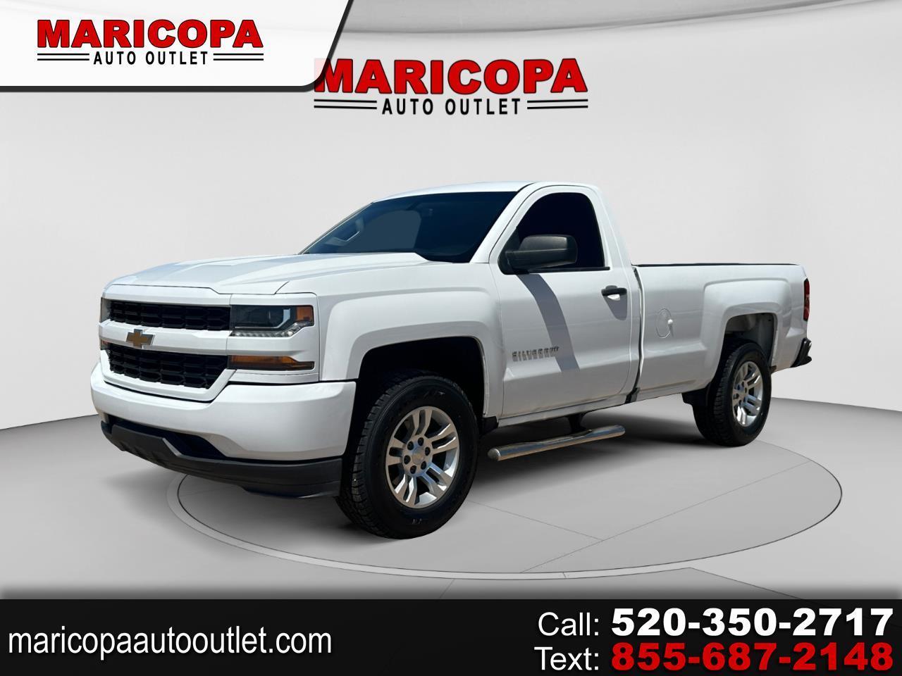 2018 Chevrolet Silverado 1500 Work Truck Long Box 2WD