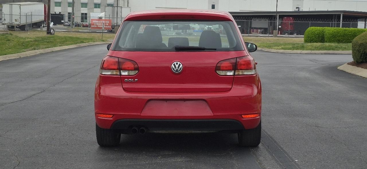 Volkswagen Golf 2.5L Conv & Sunroof 4 Door PZEV 2012