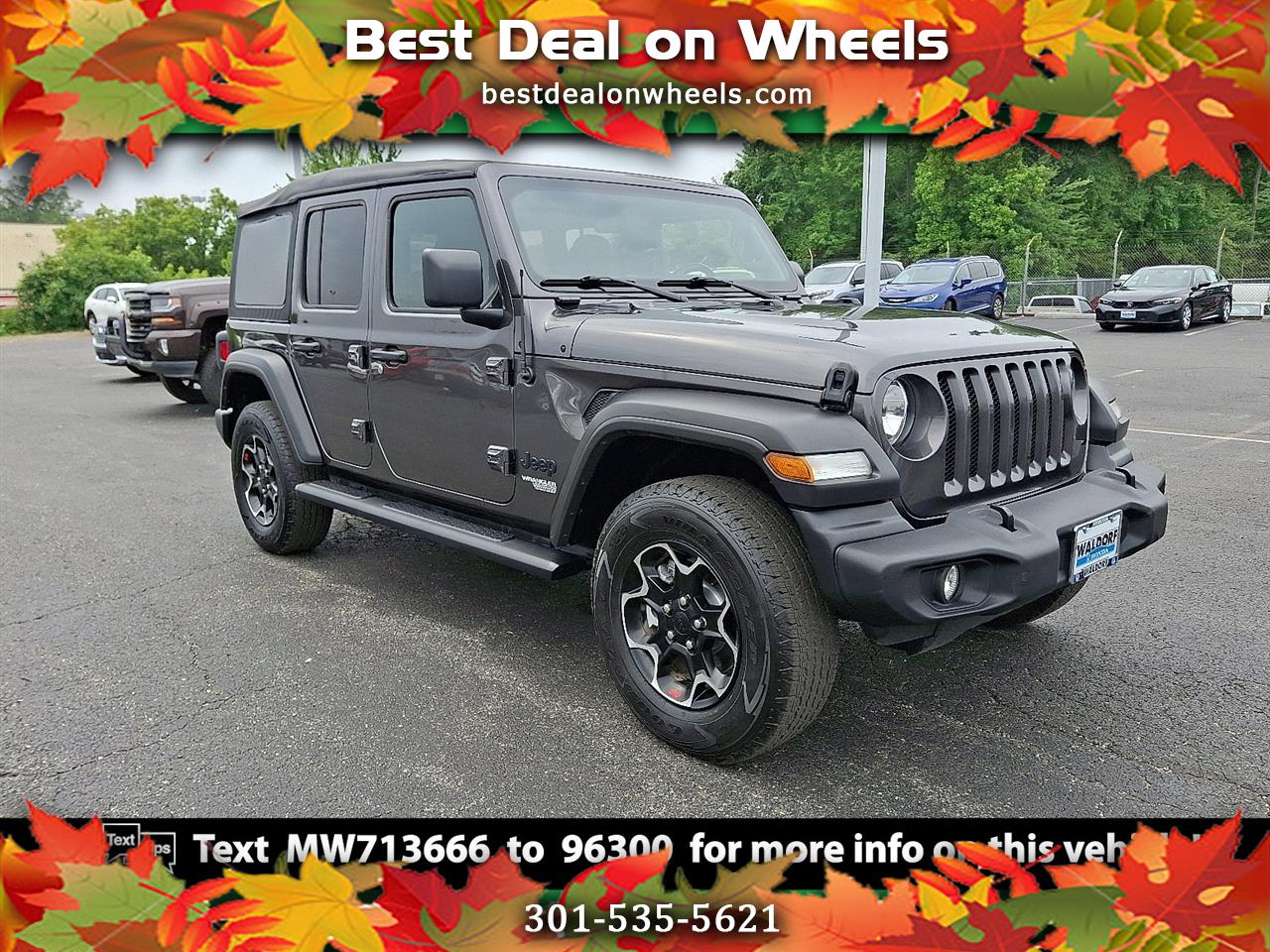 Jeep Wrangler Unlimited Sport 2021