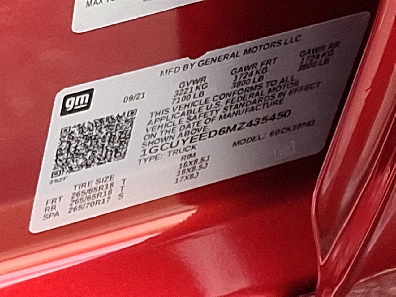 Chevrolet Silverado 1500 RST Crew Cab 4WD 2021